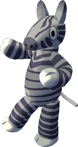 Character zebra